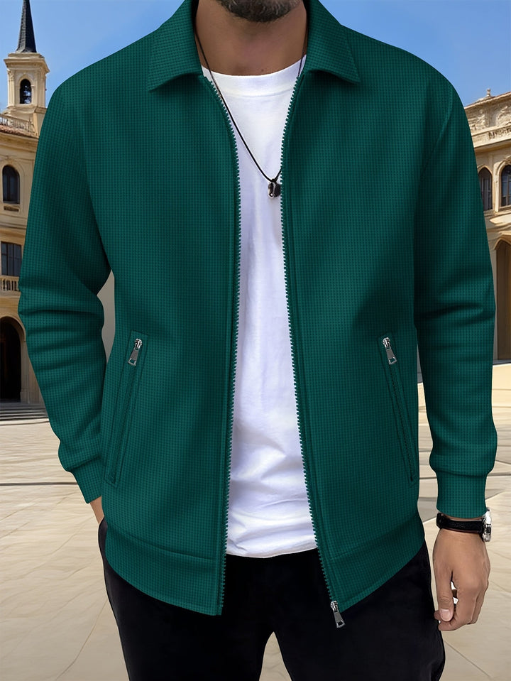 Cameron | Textured Zip Jacket