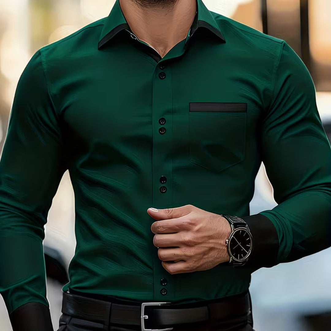 Maximo | Classic Button Collared Fit Shirt