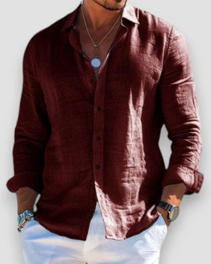Connor | Casual Summer Long Sleeve Shirt
