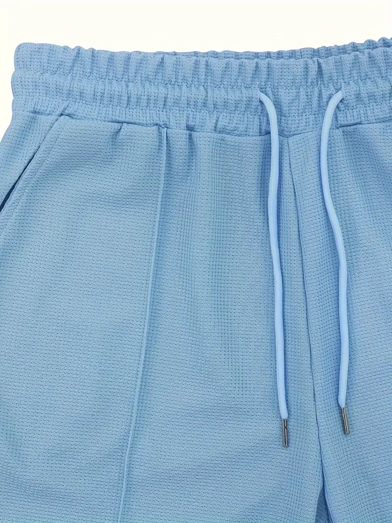Grayson | Classic Zipper Shirt and Short Set