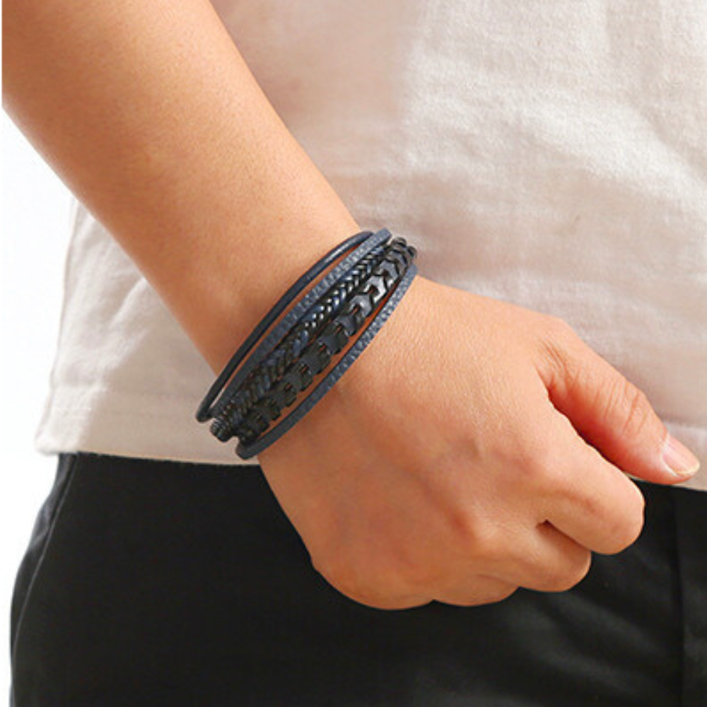 Nolan | Braided Viking Bracelet