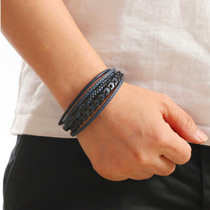 Nolan | Braided Viking Bracelet