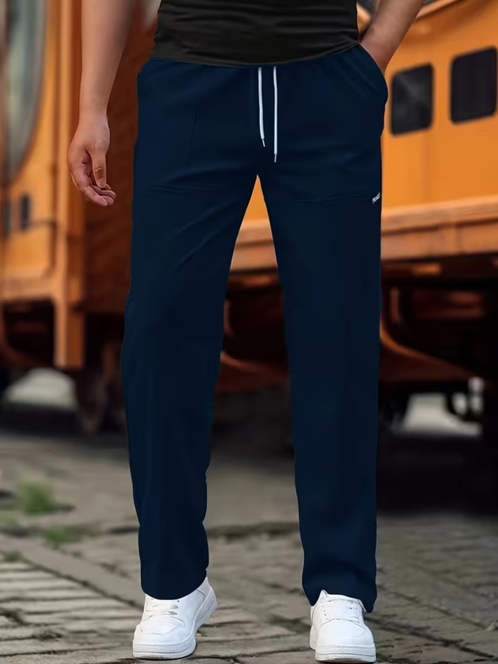 Ryan | Casual Lightweight Straight-Leg Pants