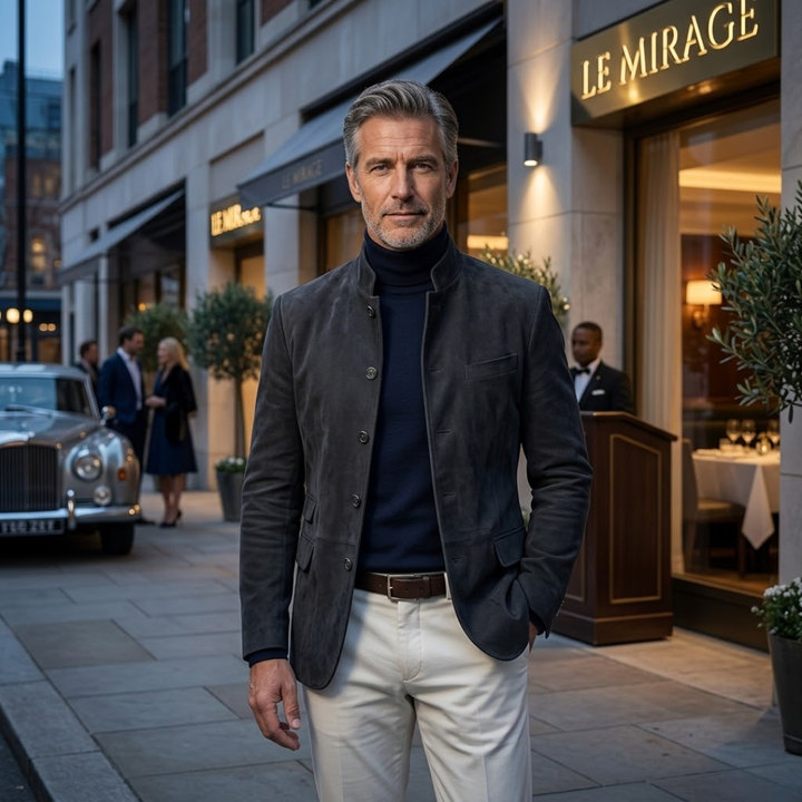 Adrian | Casual Modern Button Cardigan