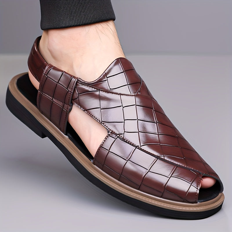 Malcolm | Woven-Style Comfort Sandals
