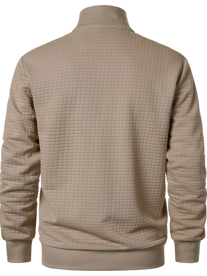 Sullivan | Textured Stand-Collar Jacket