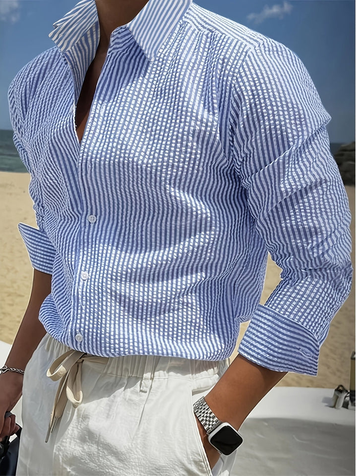 Bennett | Striped Long Sleeve Shirt