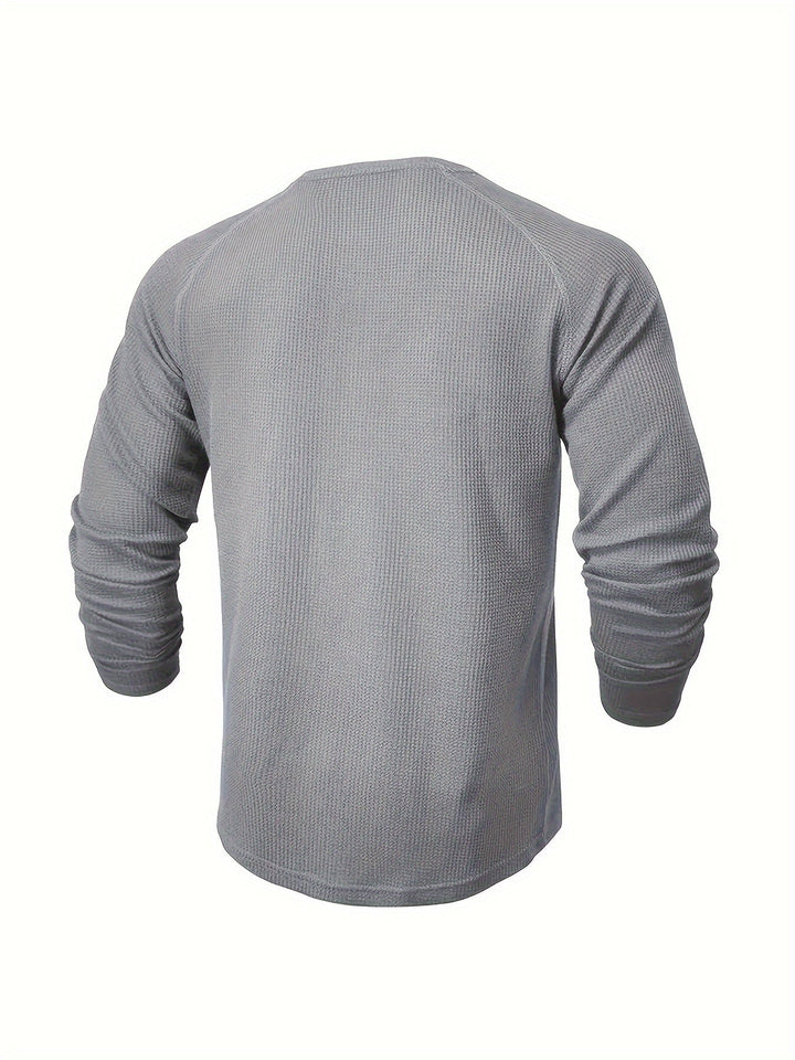 Graham | Classic Button Henley Shirt