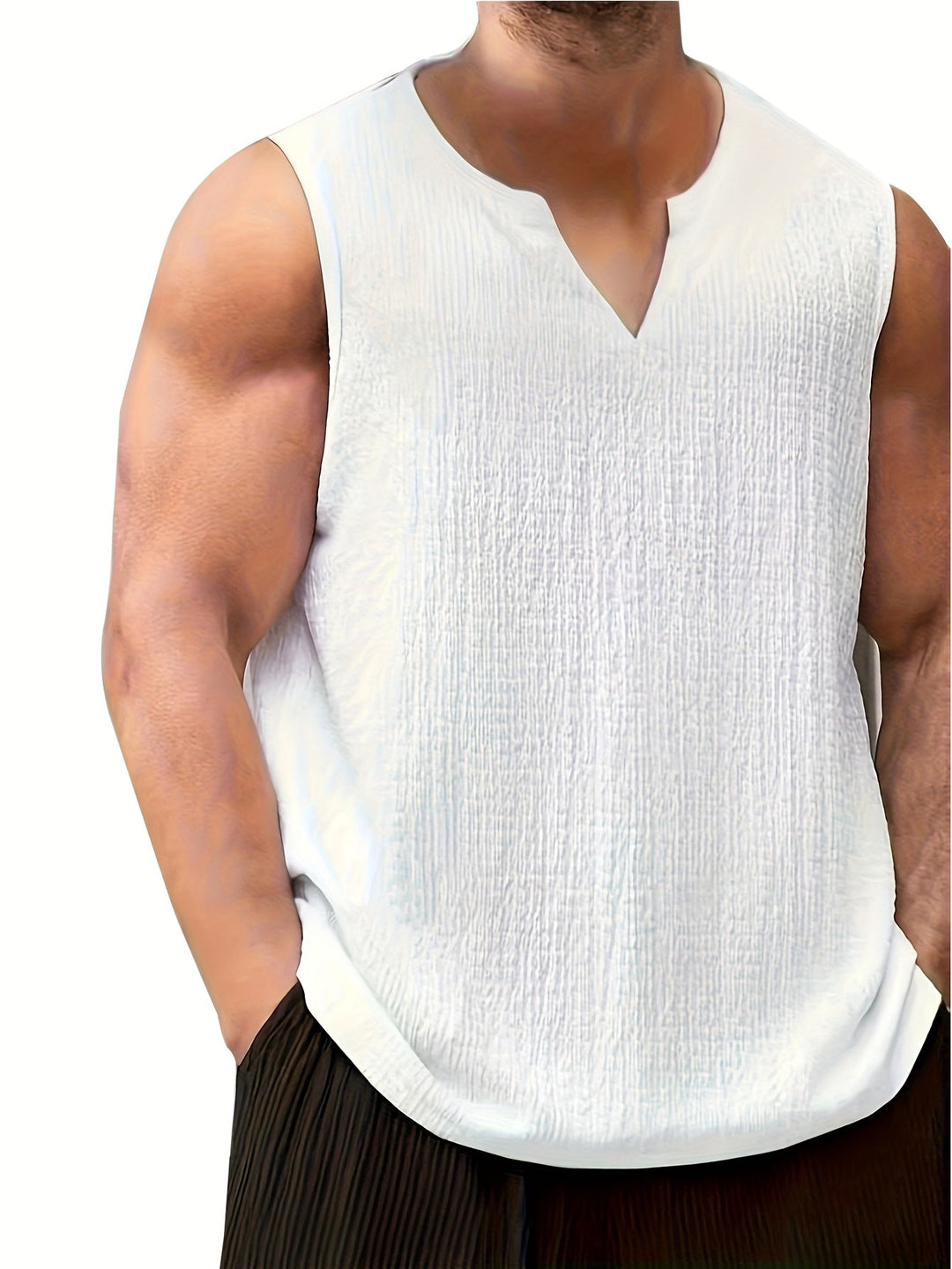 Reid | Relaxed Sleeveless Tank Top