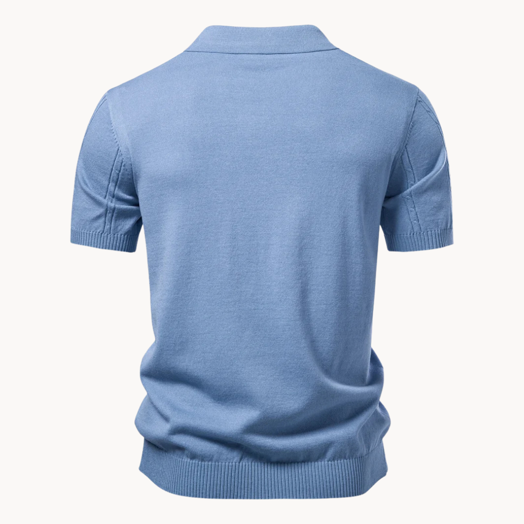 Wesley | Stylish Linear Collar Shirt