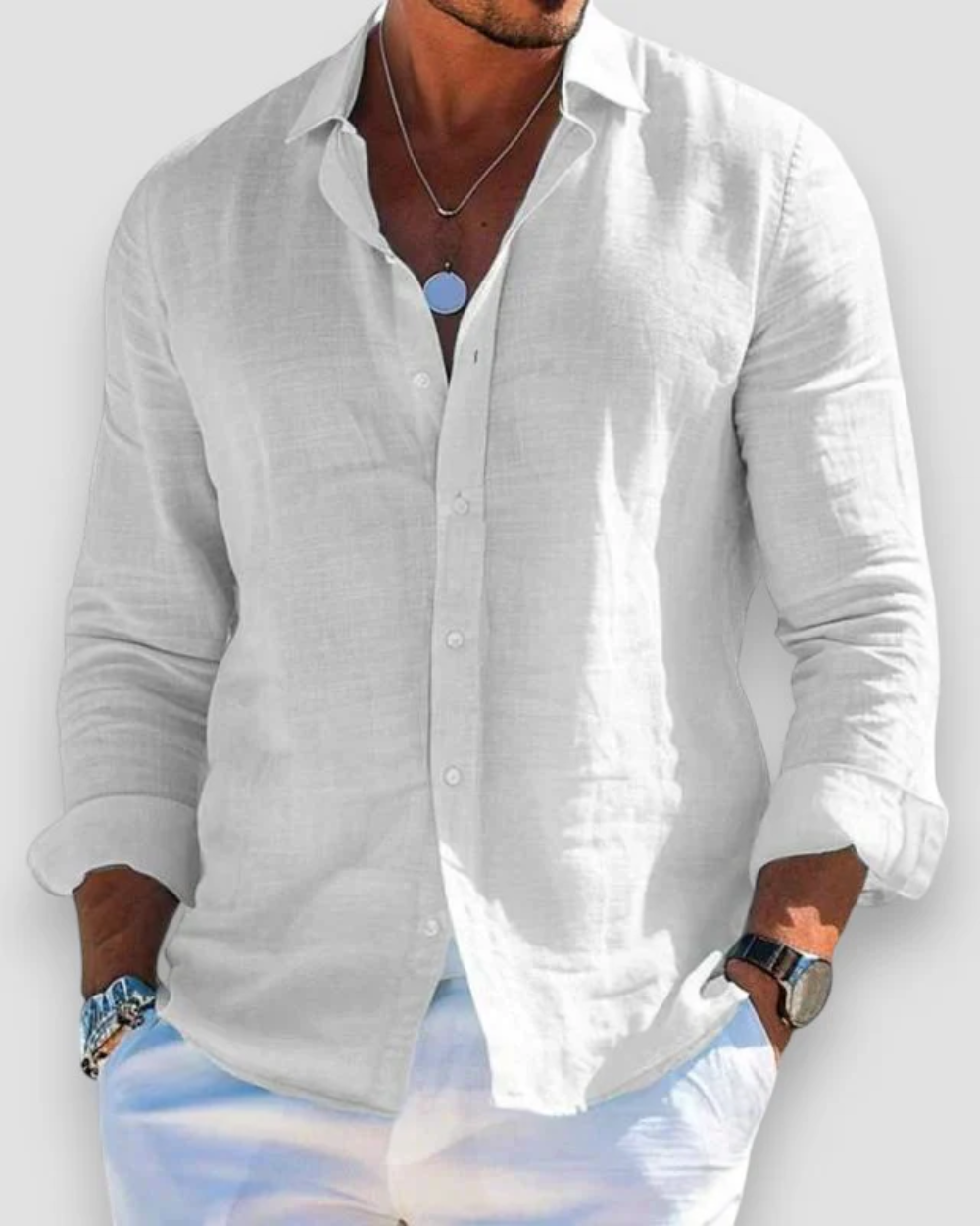 Connor | Casual Summer Long Sleeve Shirt