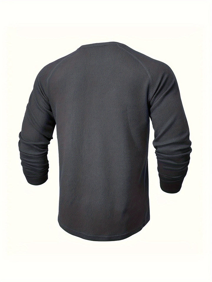 Graham | Classic Button Henley Shirt