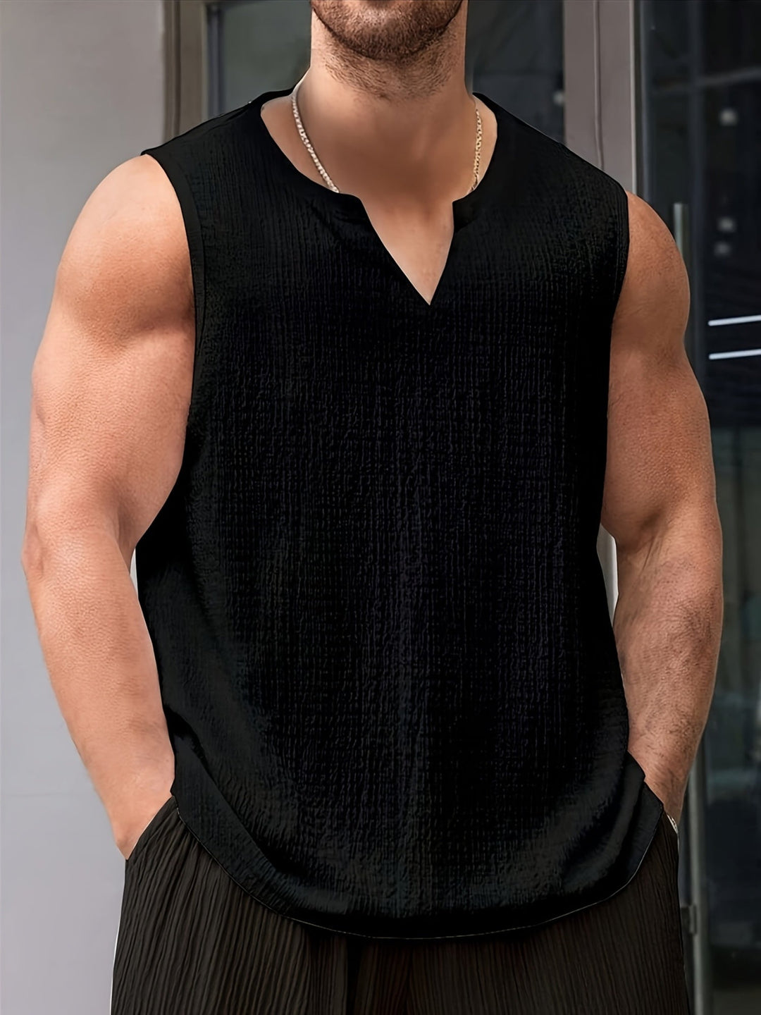 Reid | Relaxed Sleeveless Tank Top
