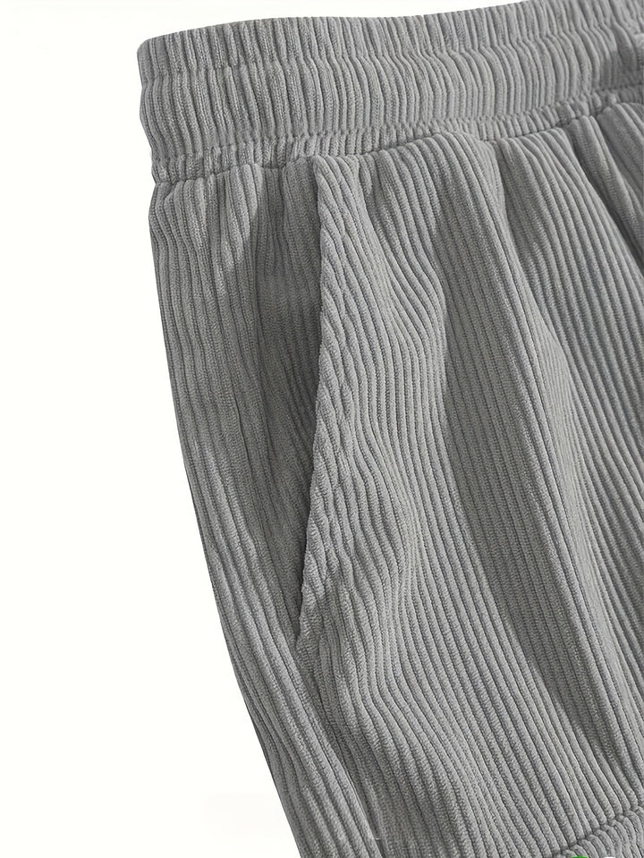 Griffin | Textured Cargo Shorts