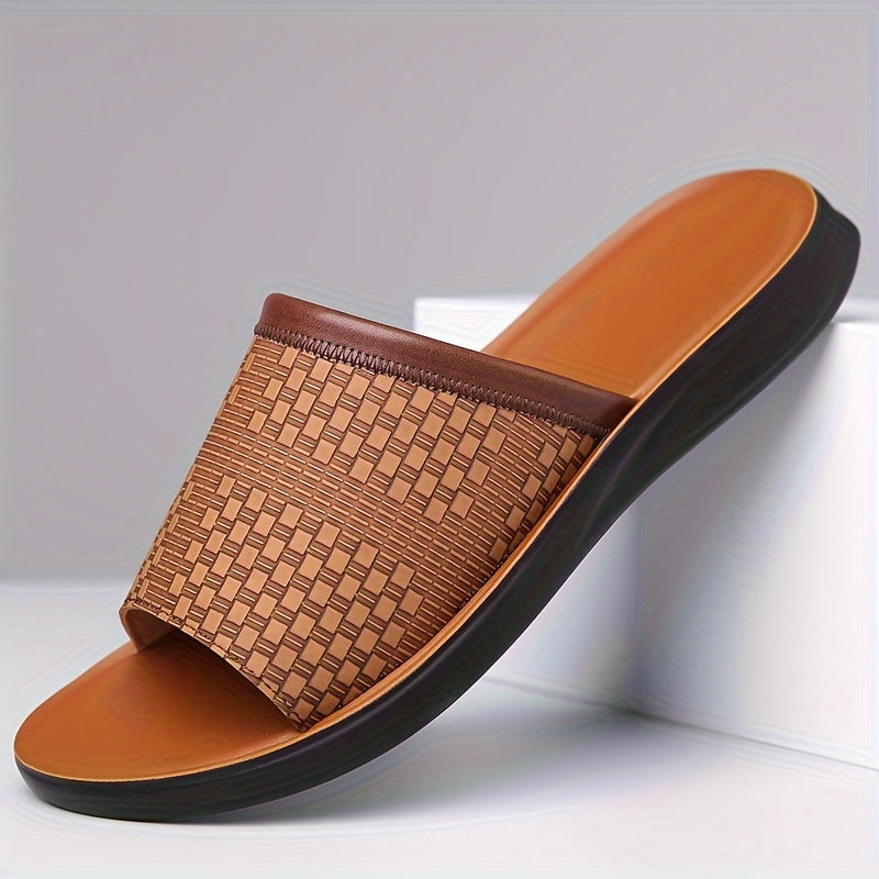 Elliot | Woven Slide Sandals