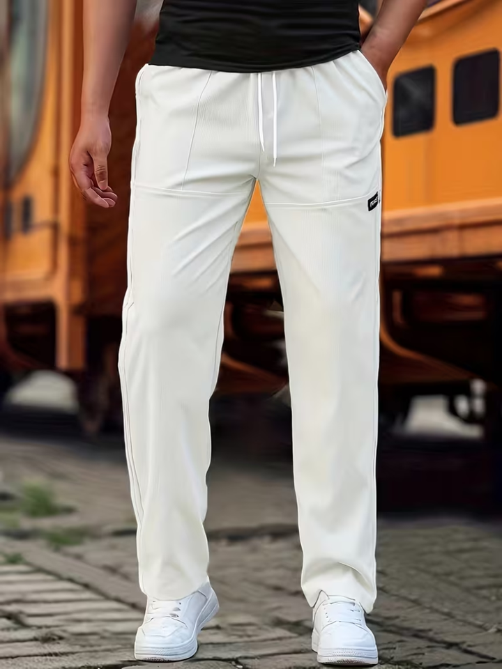 Ryan | Casual Lightweight Straight-Leg Pants