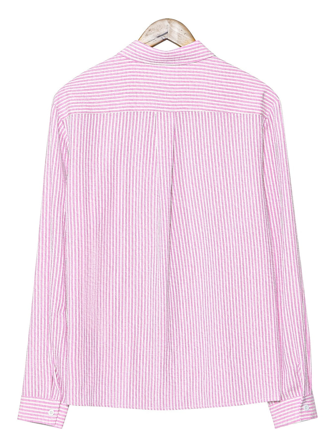 Spencer | Textured Striped Long-Sleeve Shirt