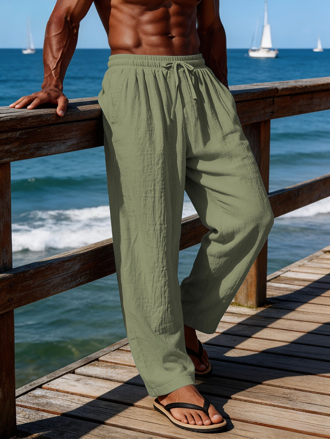 Gavin | Relaxed Drawstring Pants