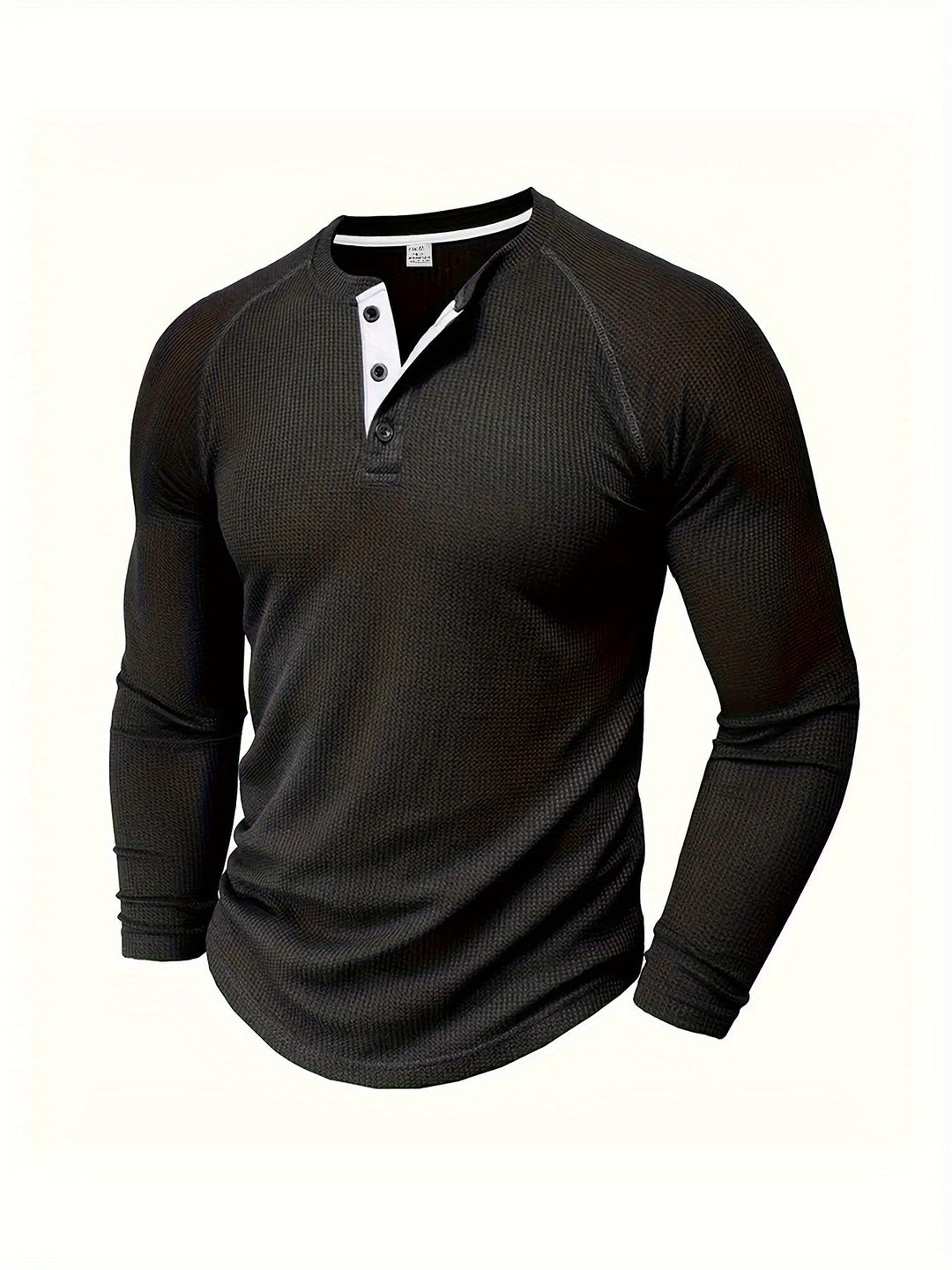 Graham | Classic Button Henley Shirt