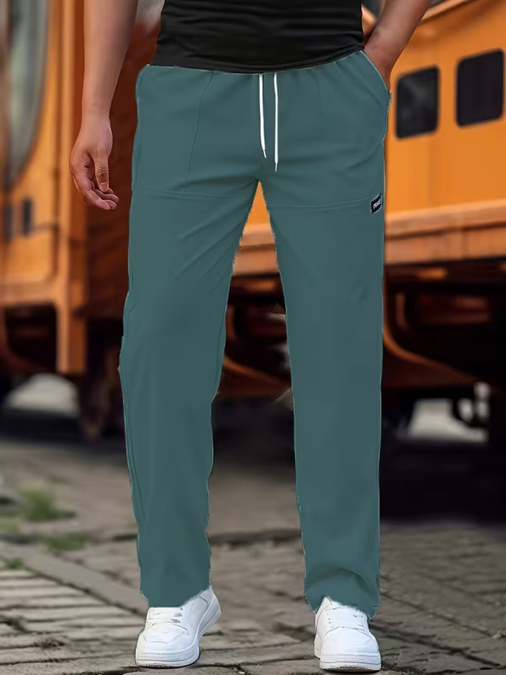 Ryan | Casual Lightweight Straight-Leg Pants
