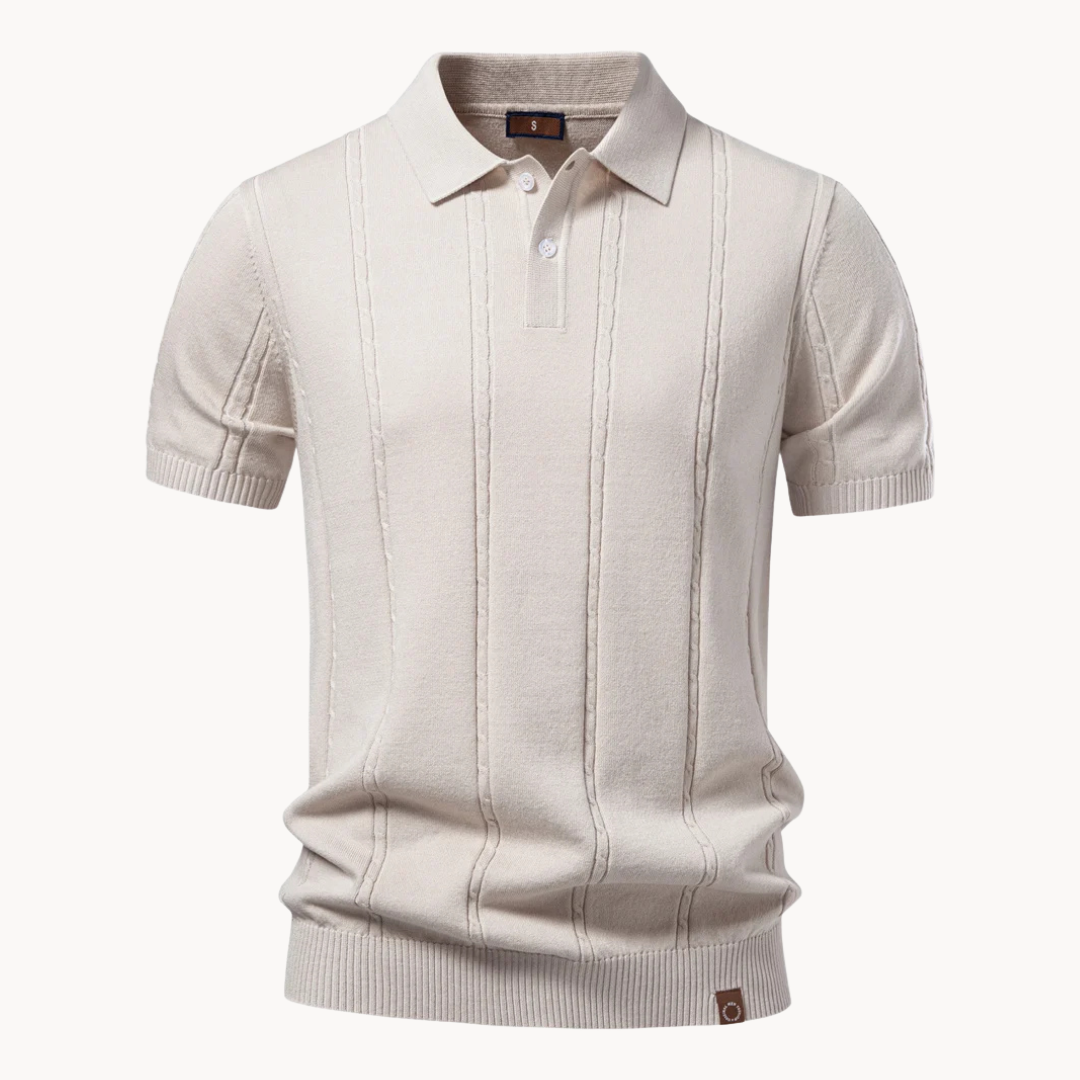 Wesley | Stylish Linear Collar Shirt