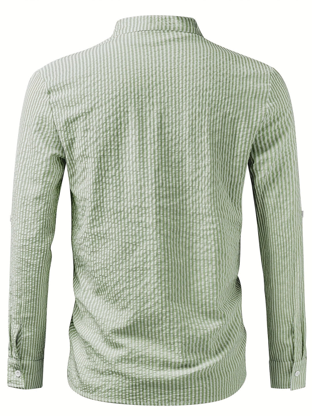 Nathaniel | Coastal Striped Henley Shirt
