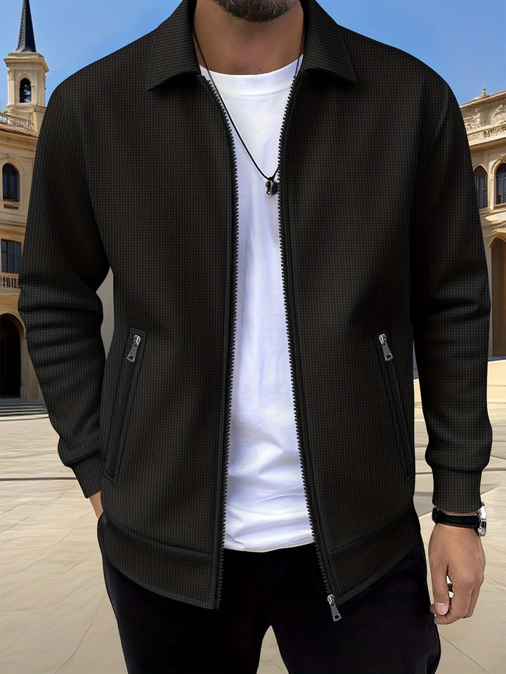 Cameron | Textured Zip Jacket