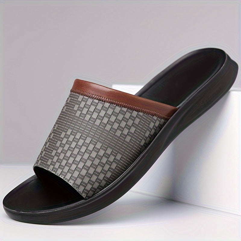 Elliot | Woven Slide Sandals