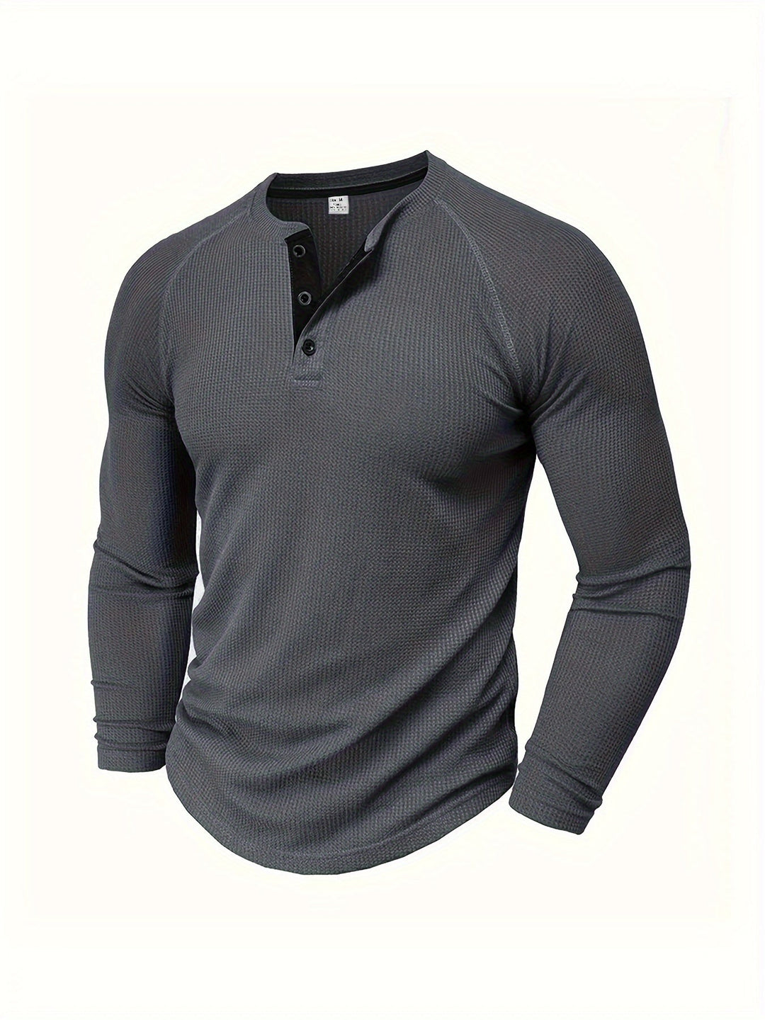 Graham | Classic Button Henley Shirt