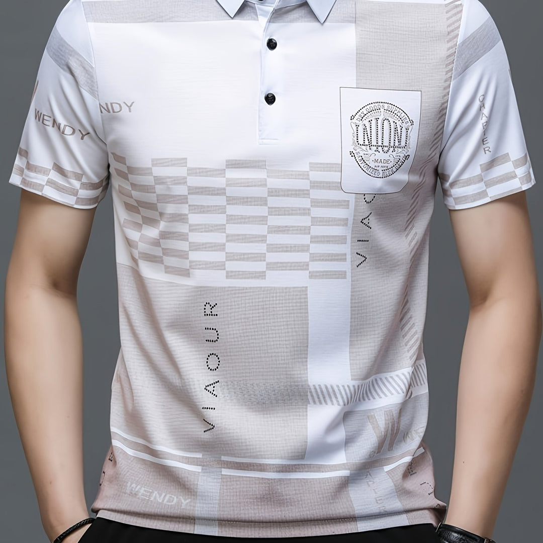 Nathaniel | Refined Colorblock Polo Shirt