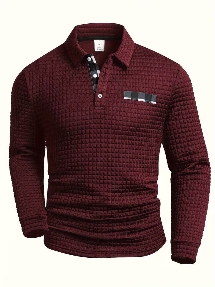 Daniel | Stylish Plaid Pattern Button Up Shirt