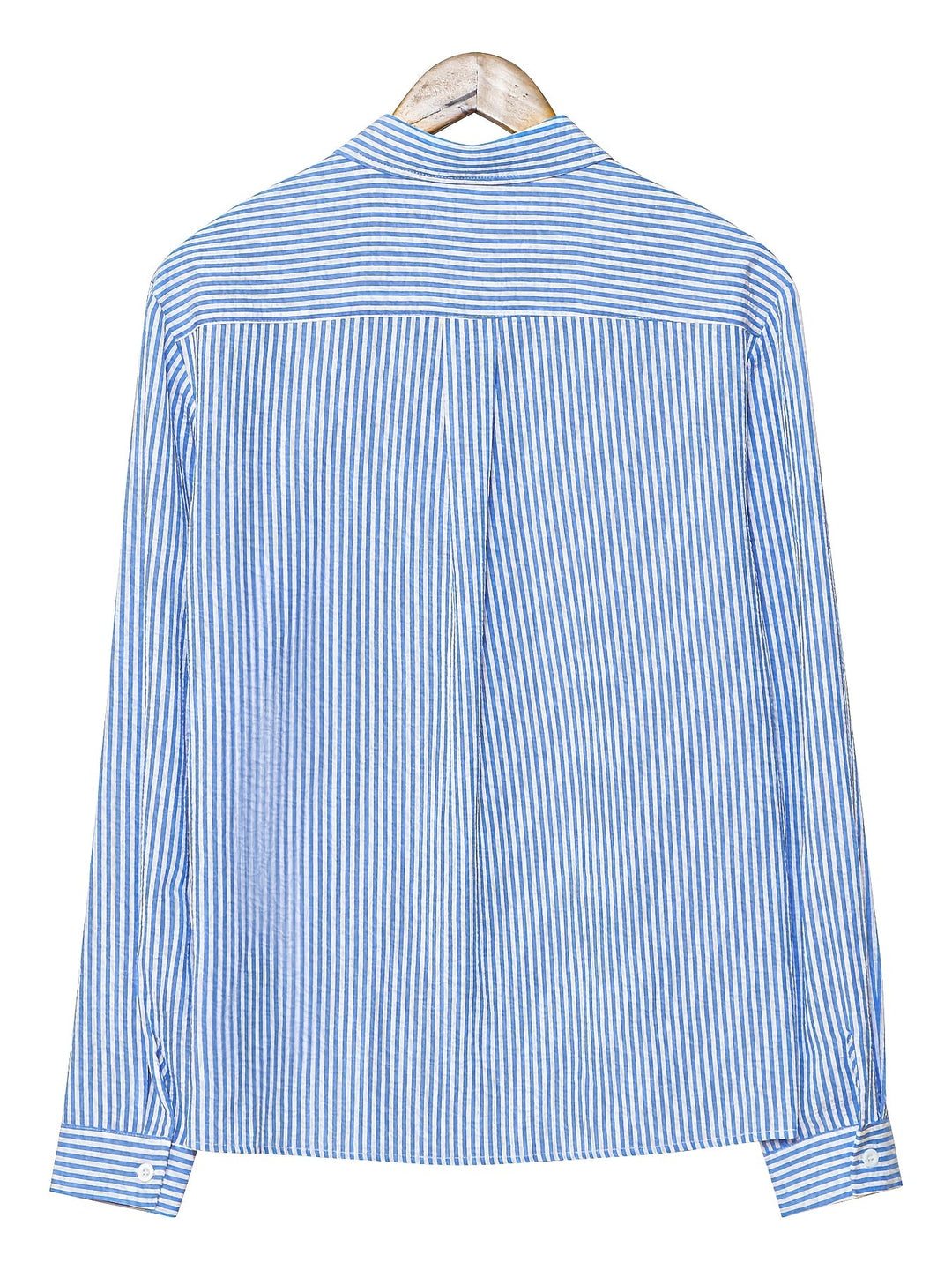 Spencer | Textured Striped Long-Sleeve Shirt