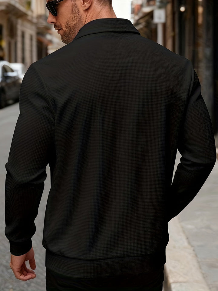 Cameron | Textured Zip Jacket