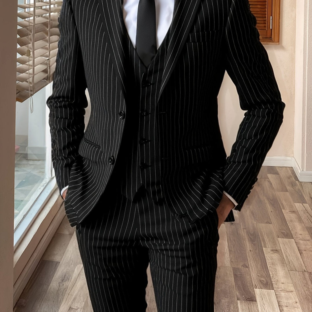 Sullivan | Pinstripe Three-Piece Suit