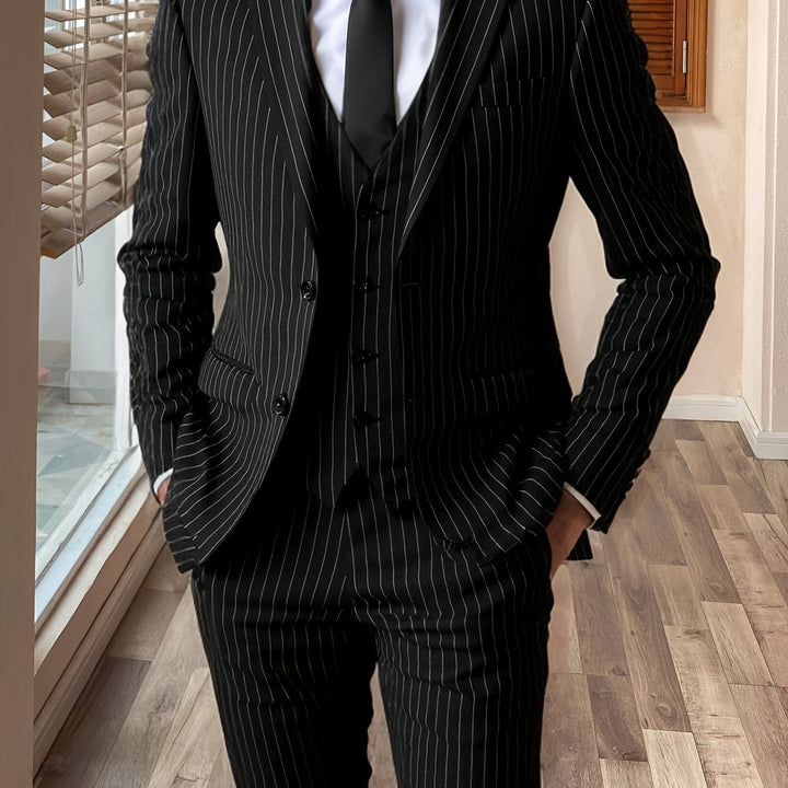 Sullivan | Pinstripe Three-Piece Suit
