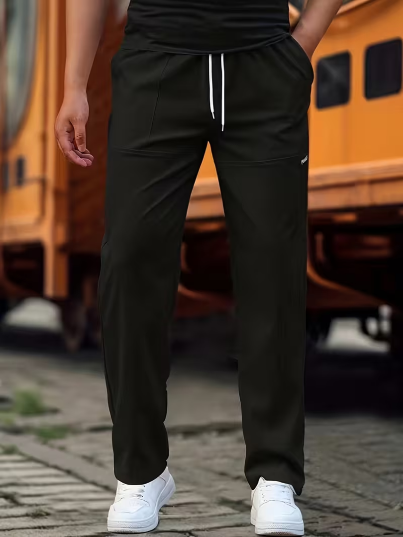 Ryan | Casual Lightweight Straight-Leg Pants