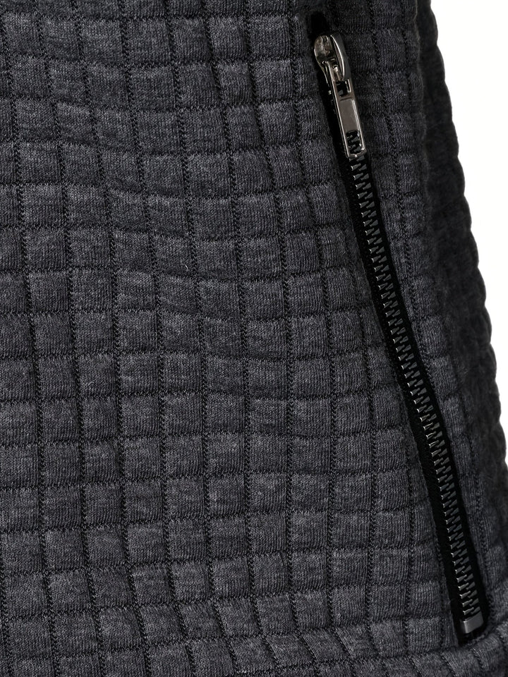 Sullivan | Textured Stand-Collar Jacket