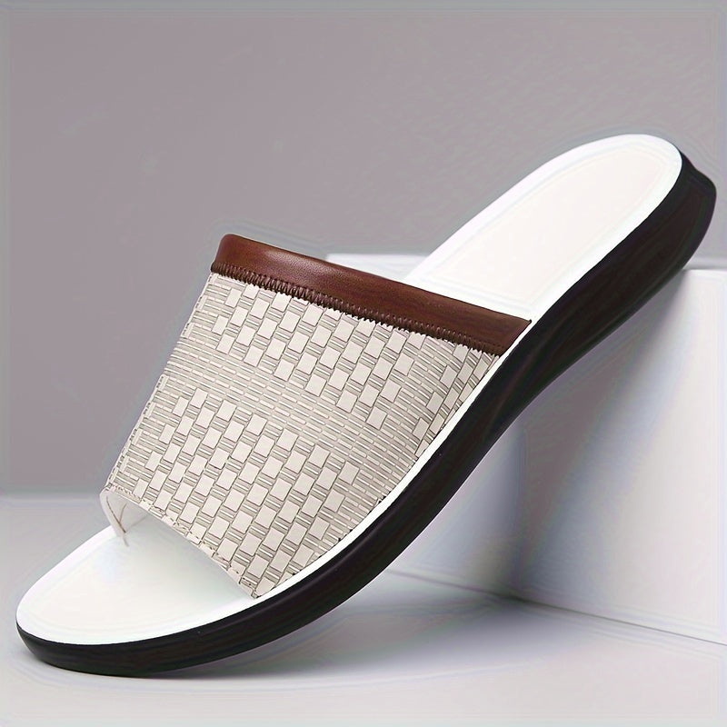 Elliot | Woven Slide Sandals