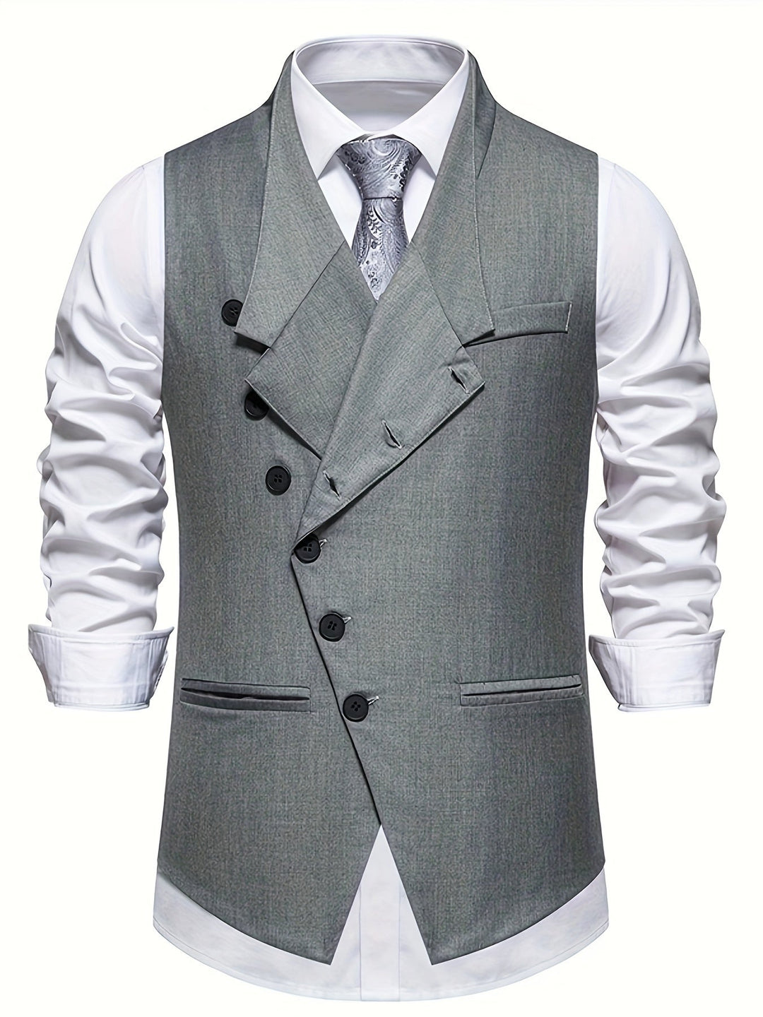 Edmund | Refined Asymmetrical Vest