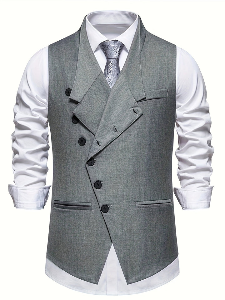 Edmund | Refined Asymmetrical Vest