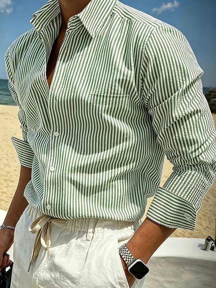 Bennett | Striped Long Sleeve Shirt