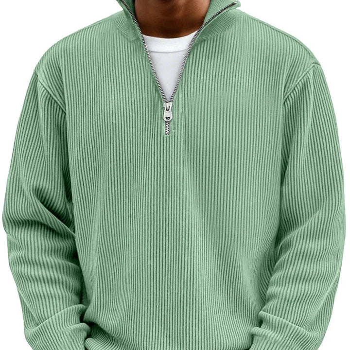 Chase | Stylish Zipper High Neck Sweater