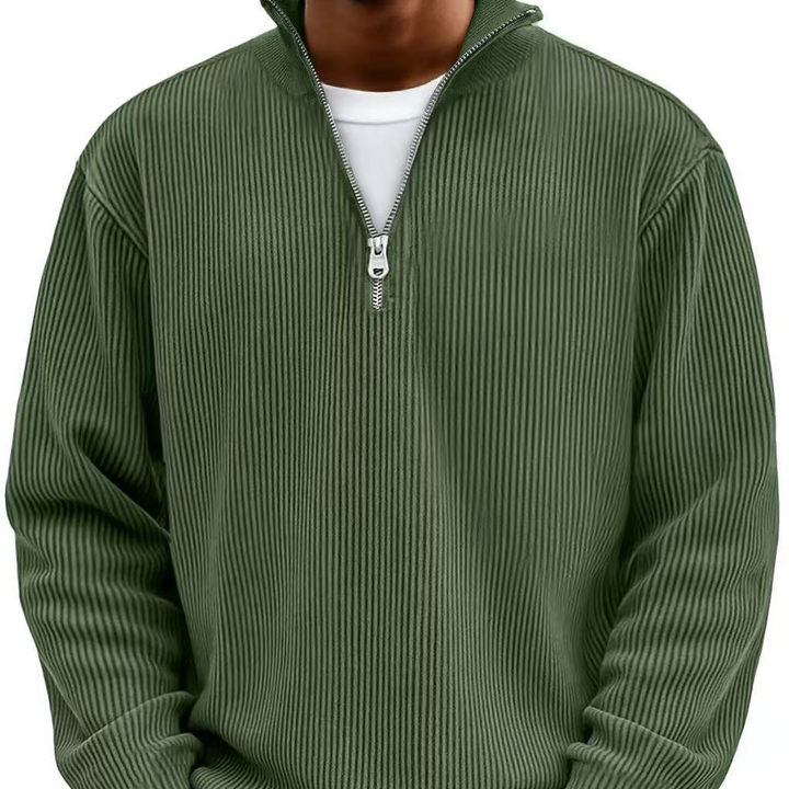 Chase | Stylish Zipper High Neck Sweater