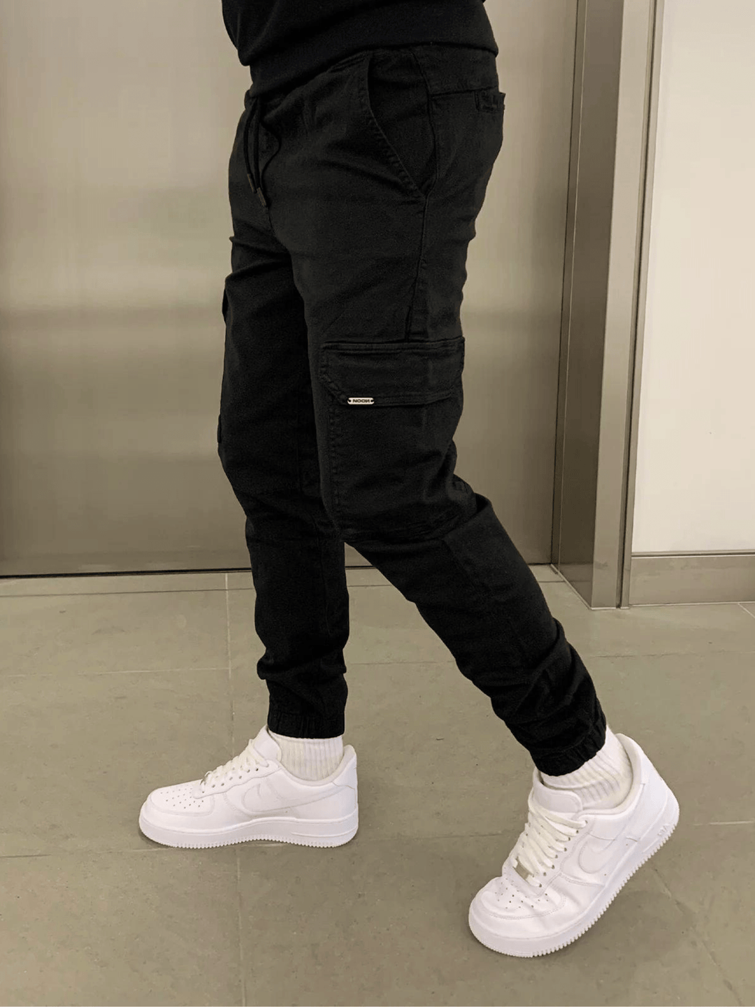 Marcus | Sleek Tie-Waist Cargo Pants