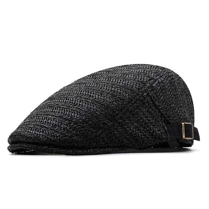 Everett | Woven Summer Flat Cap