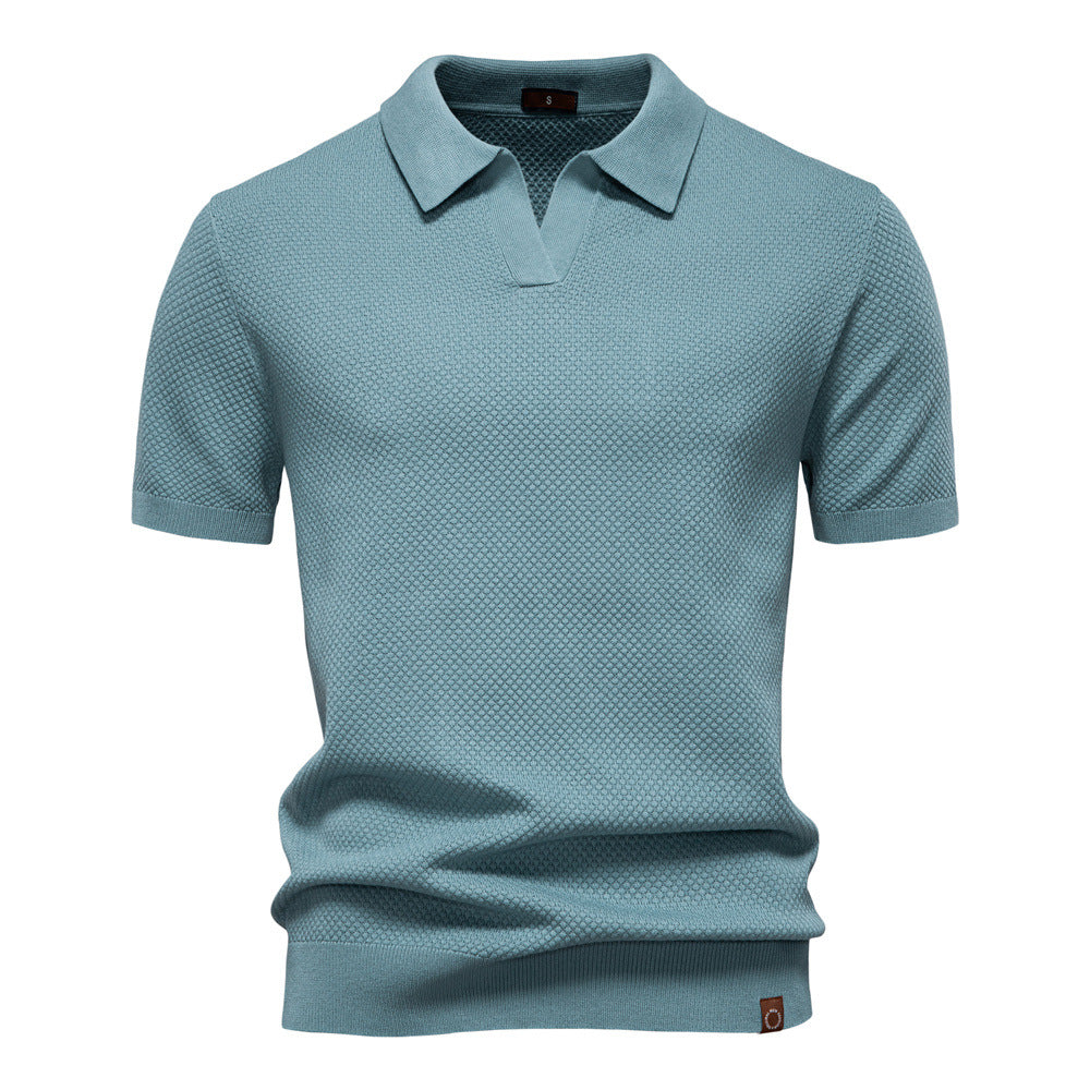 Carter | Classic Textured Polo Shirt
