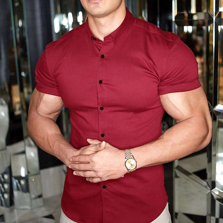 Blake | Slim Fit Short Sleeve Shirt