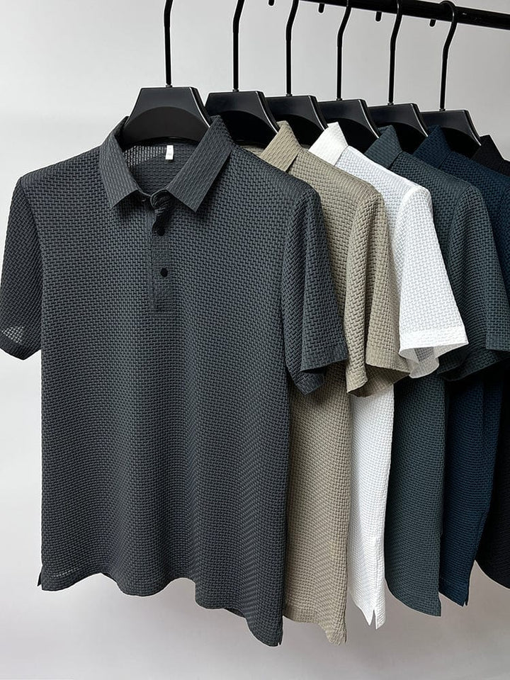 Parker | Stylish Button-Up Polo Shirt