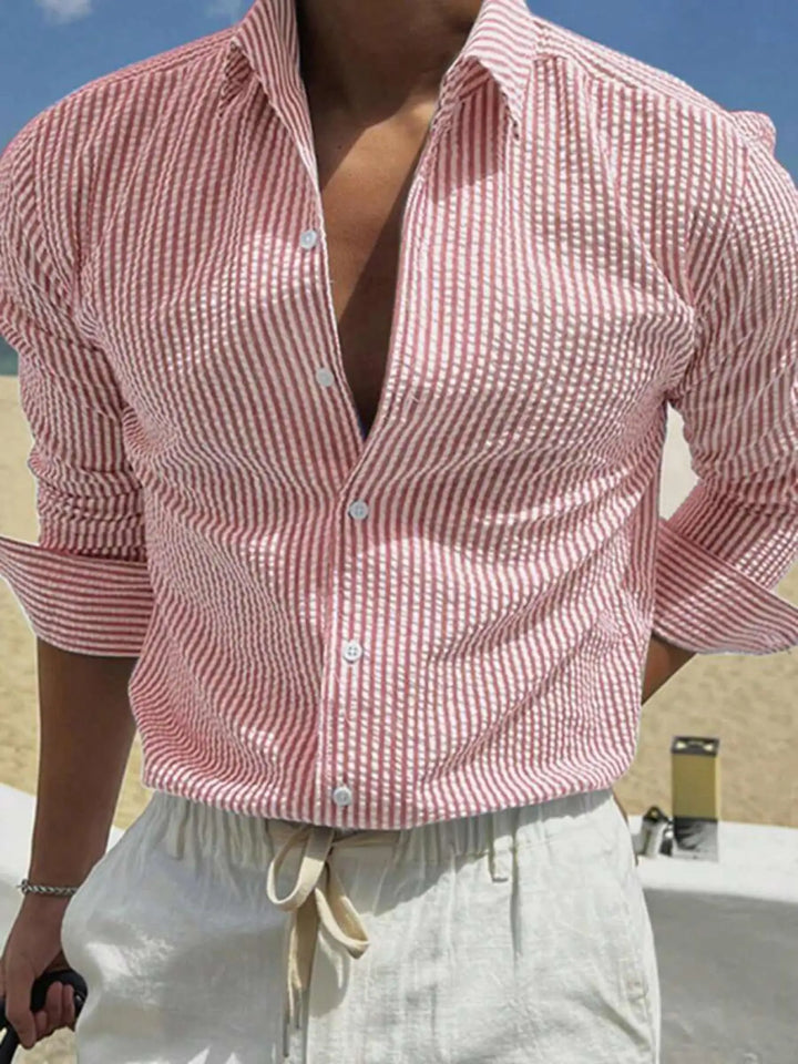 Bennett | Striped Long Sleeve Shirt