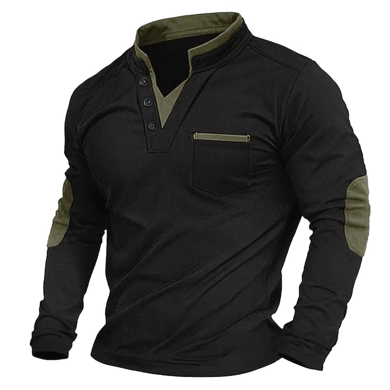 Ethan | Classic V-Neck Sweatshirt